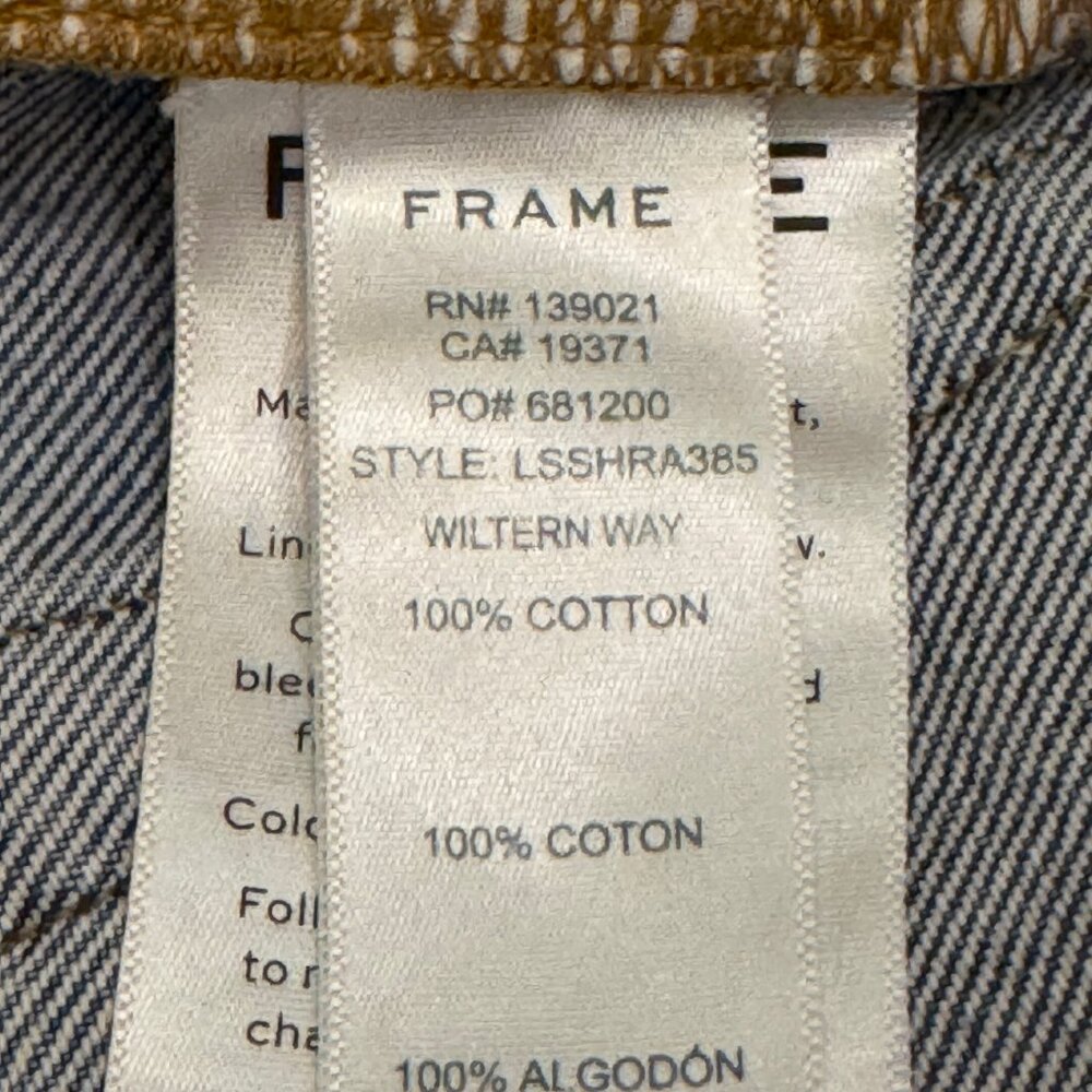 FRAME Le Stevie Short – Wiltern Way (LSSHRA385) | Size 27 | 100% Cotton - Picture 5 of 9